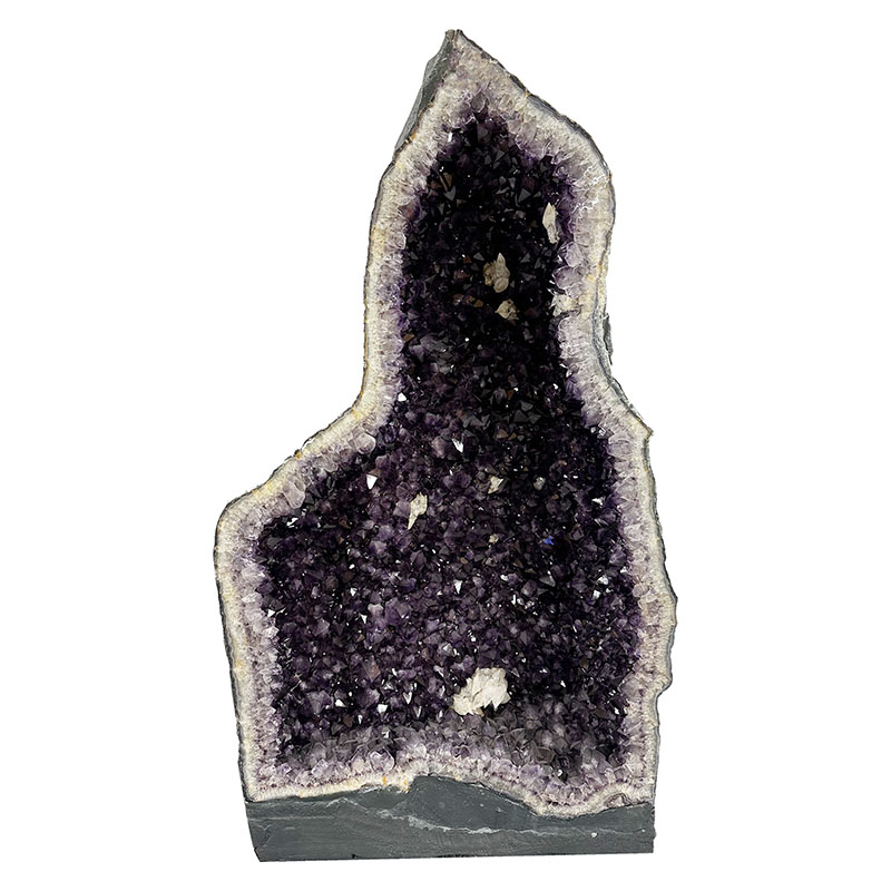 Géode d'améthyste et calcite extra - Pièce unique - 20130503_13