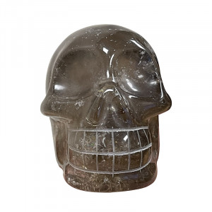Crâne Quartz fumé - Pièce unique - 202101_76