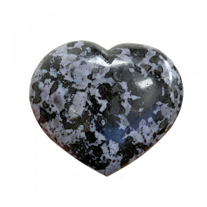 Coeur en Gabbro Merlinite - Pièce unique - 202107_95