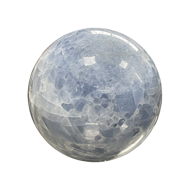 Sphère en Calcite bleue – Pièce unique - 202109_22