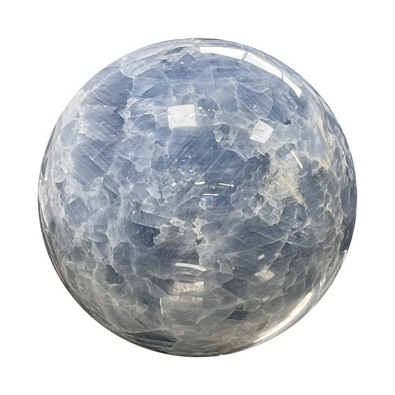 Sphère en Calcite bleue – Pièce unique - 202109_24