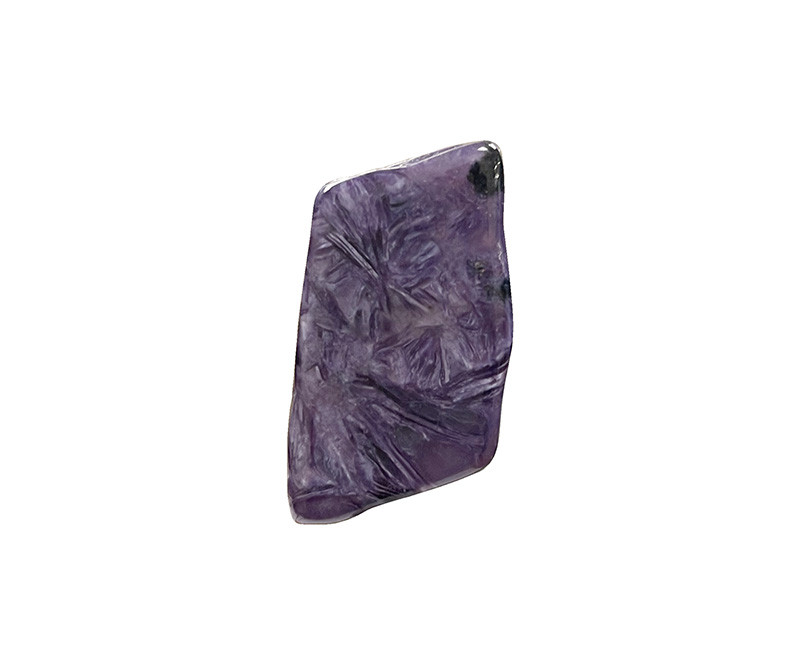 Pendentif plaque polie - Charoite – Pièce unique - 202111_56