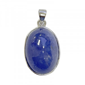 Pendentif tanzanite argent 0.925 - Pièce unique - 202201_03
