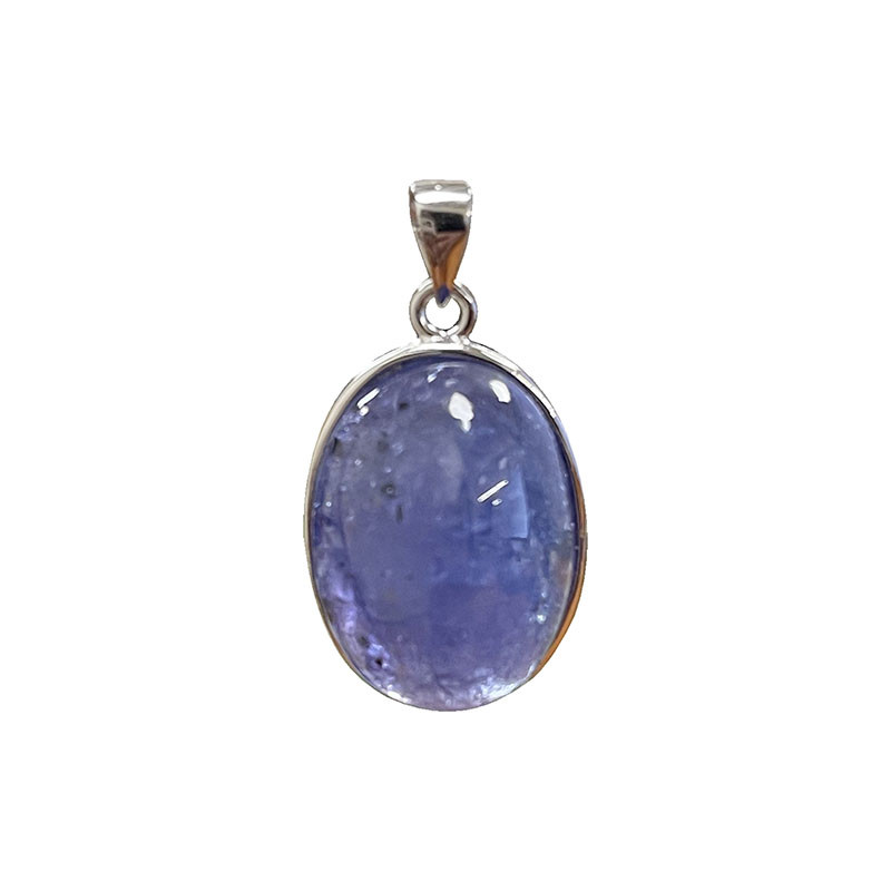 Pendentif tanzanite argent 0.925 - Pièce unique - 202201_06