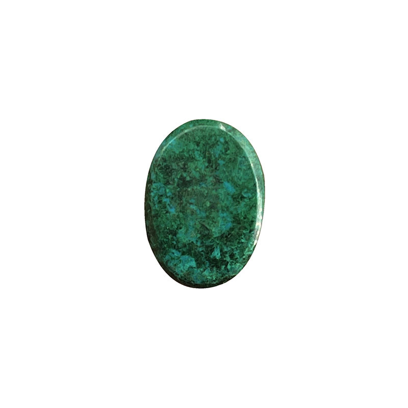 Cabochon Chrysocolle ovale - Pièce unique - 202202_15