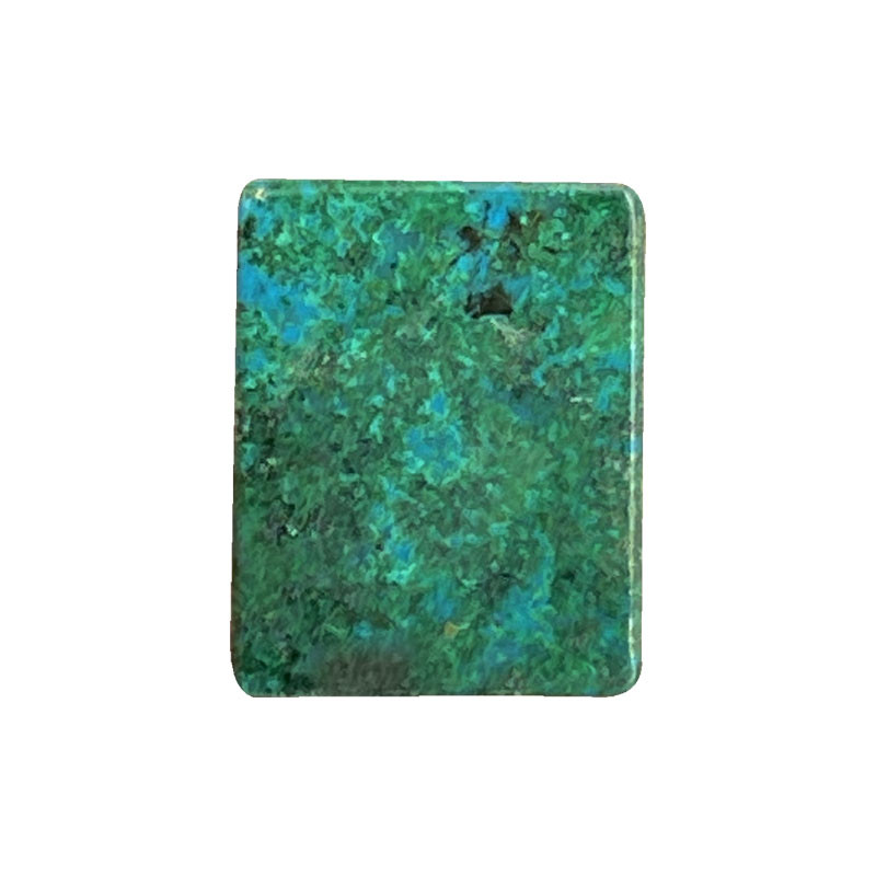 Cabochon Chrysocolle rectangle - Pièce unique - 202202_16