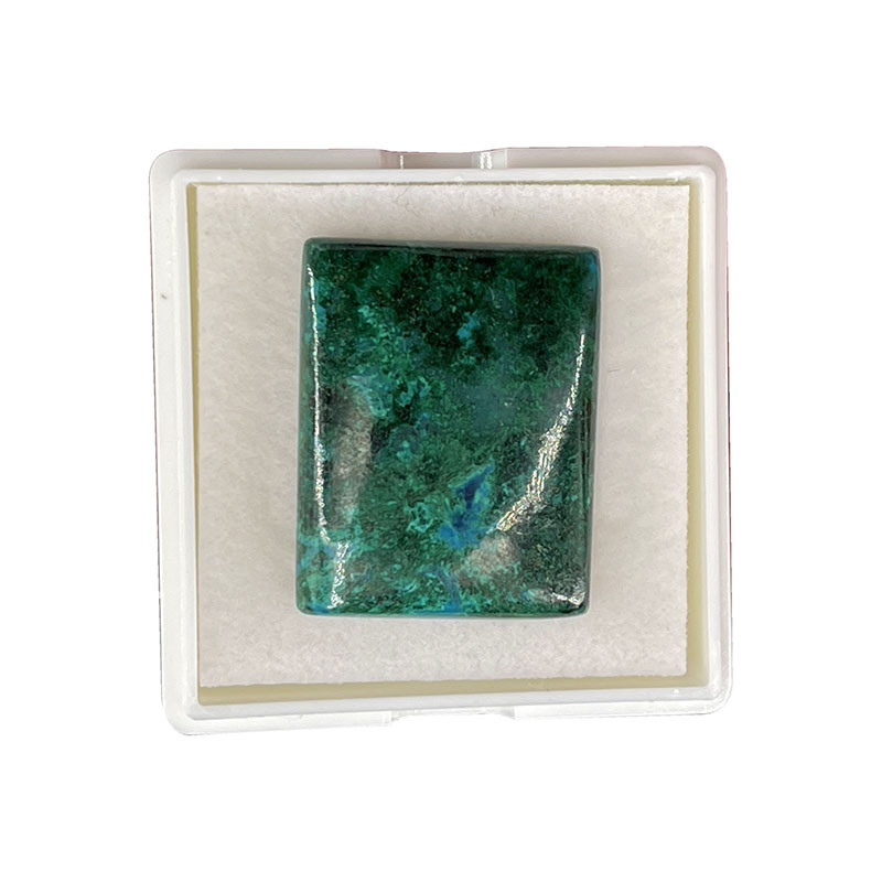 Cabochon Chrysocolle rectangle - Pièce unique - 202202_16