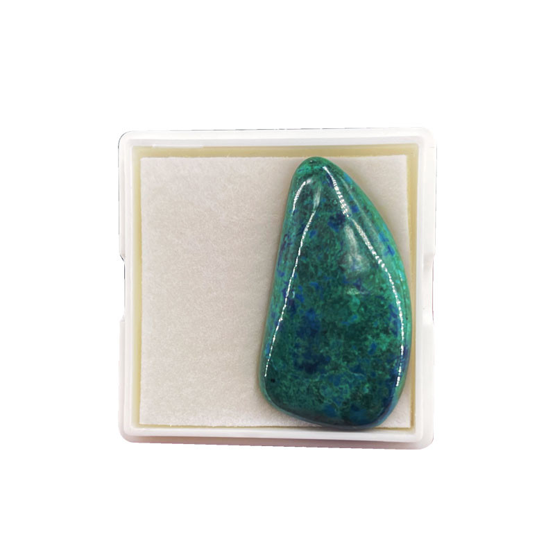 Cabochon Chrysocolle goutte - Pièce unique - 202202_18