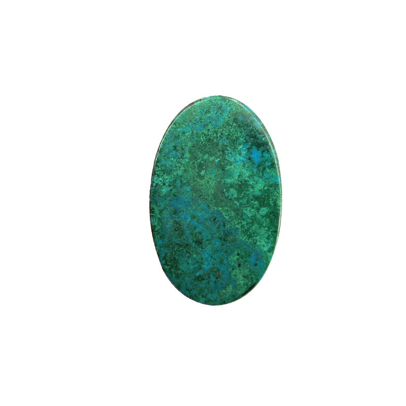 Cabochon Chrysocolle ovale - Pièce unique - 202202_21