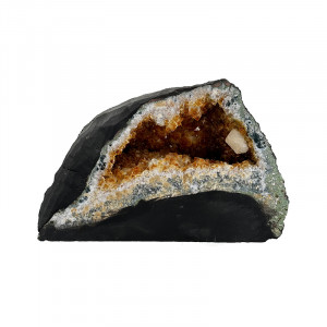 Géode d'Améthyste chauffée (citrine) - Brésil - Pièce unique - 202212_35