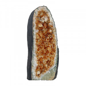 Géode d'Améthyste chauffée (citrine) - Brésil - Pièce unique - 202212_43