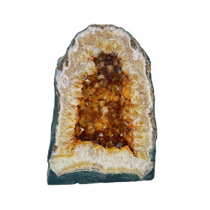 Géode d'Améthyste chauffée (citrine) - Brésil - Pièce unique - 202212_45