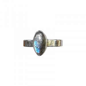 Bague Labradorite - Argent 0.925 - Taille 56 - Pièce unique - 202301_100