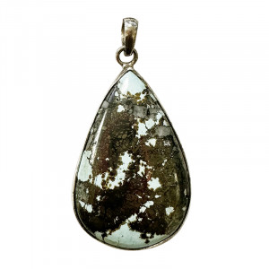 Pendentif Turquoise Népal - Argent 0,925 - Pièce unique - 202301_85