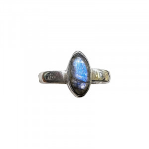 Bague Labradorite - Argent 0.925 - Taille 54 - Pièce unique - 202301_98