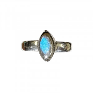 Bague Labradorite - Argent 0.925 - Taille 56 - Pièce unique - 202301_99
