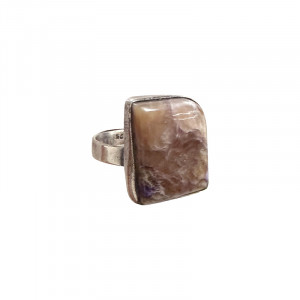 Bague Charoite - Taille 57 - Pièce unique - 202302_05