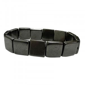 Bracelet plaquette - Shungite - Pièce unique - 202302_144