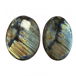Cabochon ovale - Labradorite - Pièce unique - 202302_26