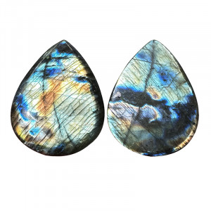 Cabochon goutte - Labradorite - Pièce unique - 202302_30