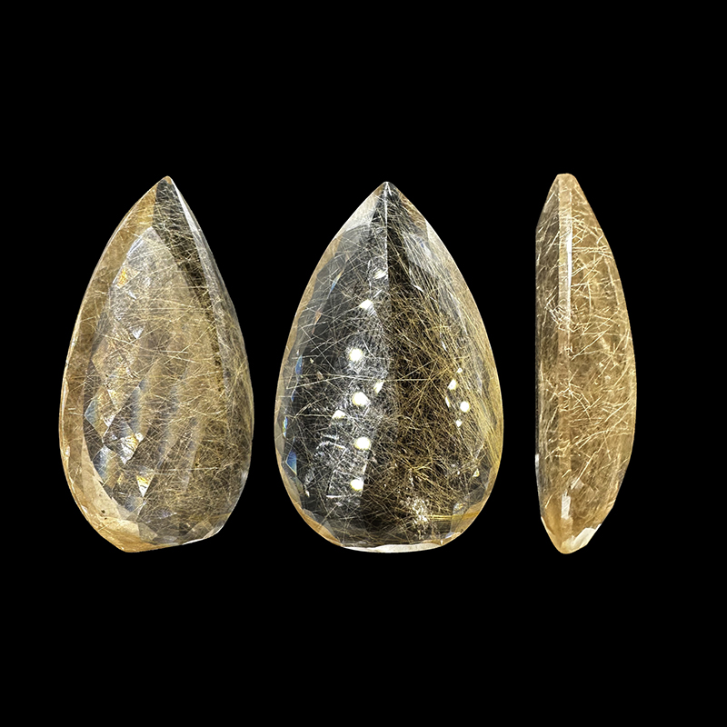 Pierre taillée - Quartz rutile - Pièce unique - 202302_59