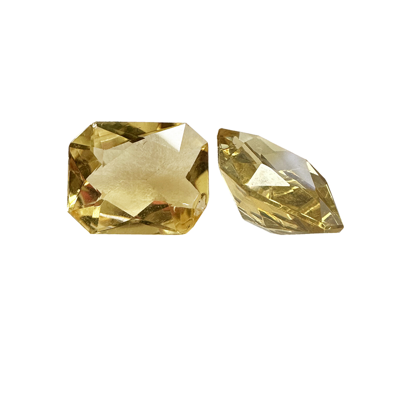 Pierre taillée en Améthyste chauffée (citrine) - Pièce unique - 202303_118