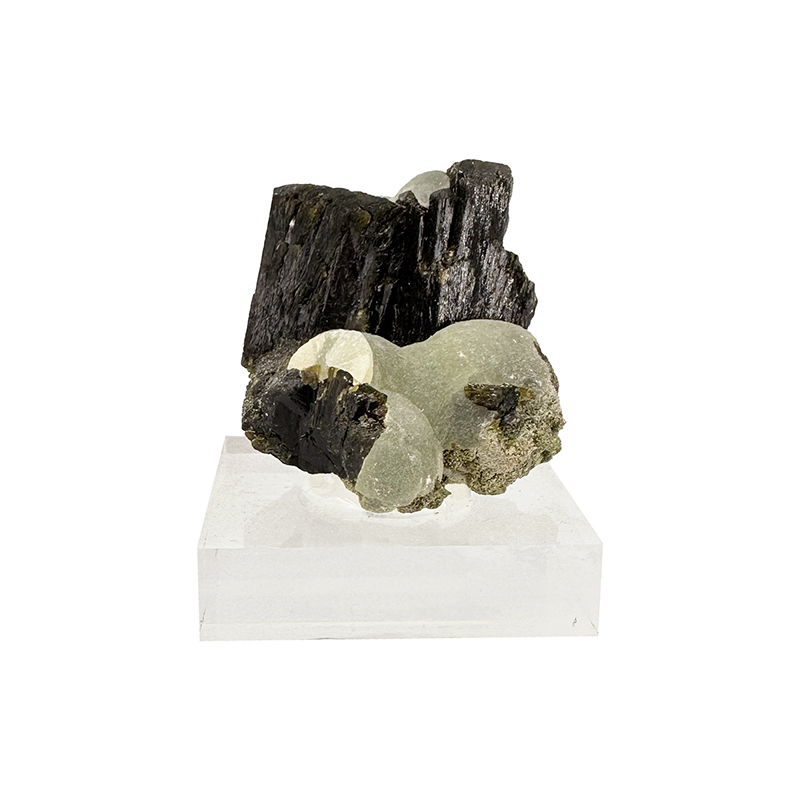 Prehnite sur Epidote - Pièce unique - 202303_42