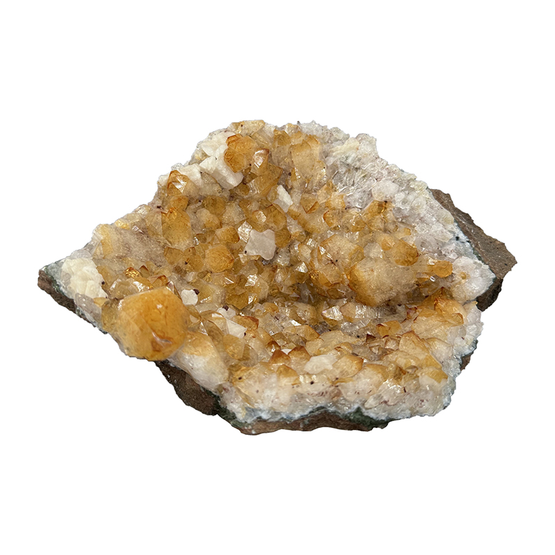 Plaque d'Améthyste chauffée (citrine) - Pièce unique - 202304_24