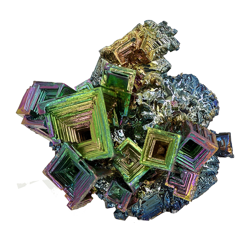 Bismuth cristallisé - Pièce unique - 202305_01