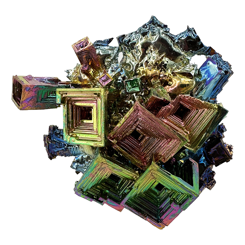 Bismuth cristallisé - Pièce unique - 202305_08