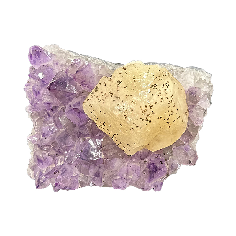 Plaque d'Améthyste - Brésil - Pièce unique - 202306_02