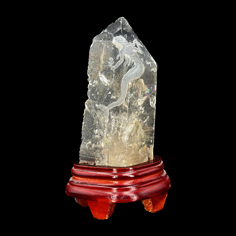 Intaille en cristal de roche - Pièce unique - 202306_55