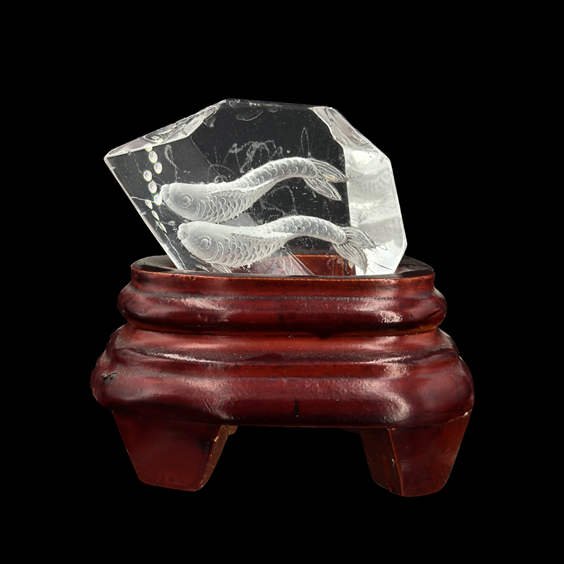 Intaille en cristal de roche - Pièce unique - 202306_56