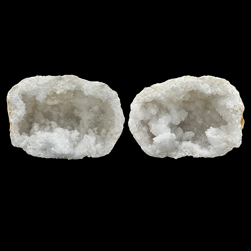 Paire de Géode de Quartz - Pièce unique - 202308_17