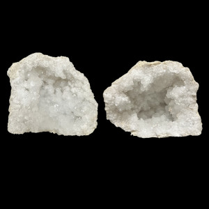 Paire de Géode de Quartz - Pièce unique - 202308_22
