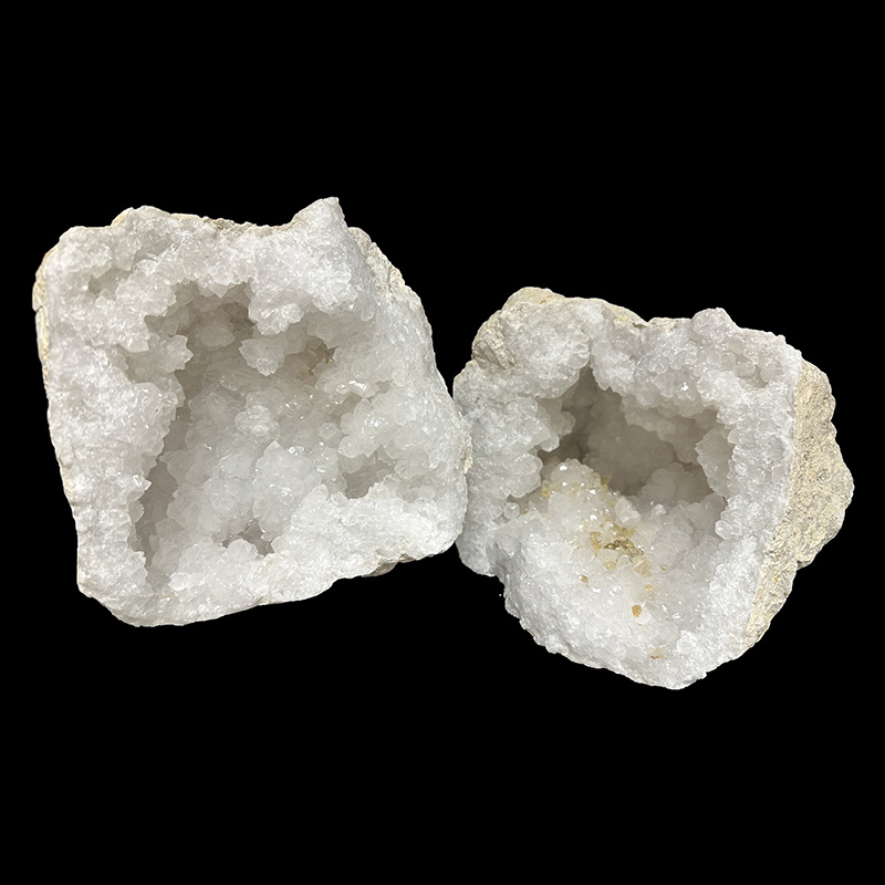 Paire de Géode de Quartz - Pièce unique - 202308_25