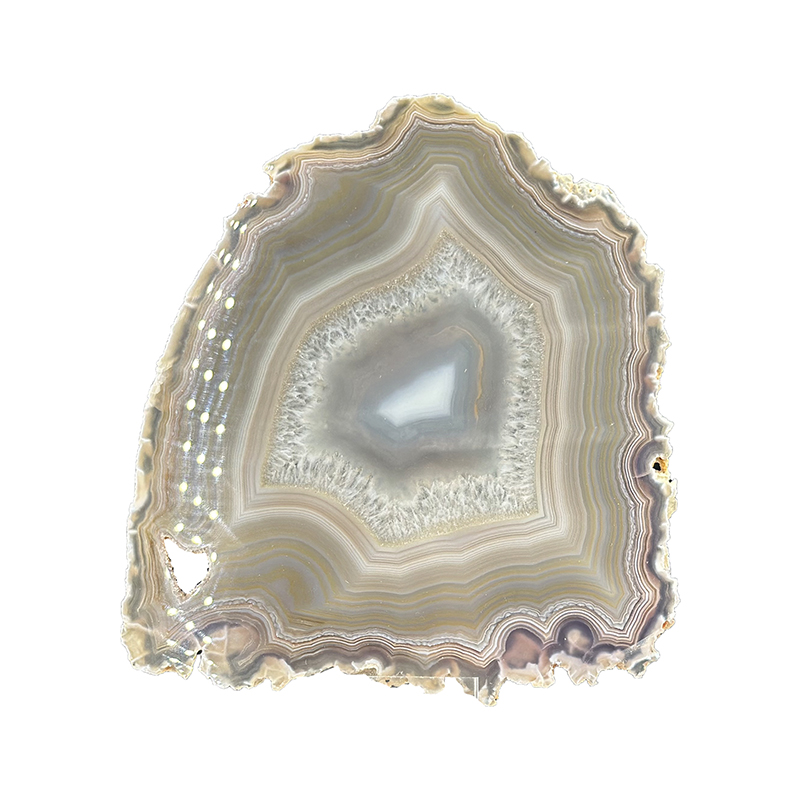 Agate plaque polie - Pièce unique - 202306_49