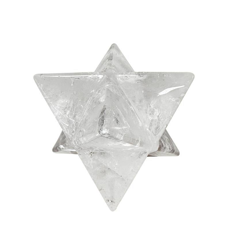 Mercaba en Cristal de roche - Pièce unique - 202309_50