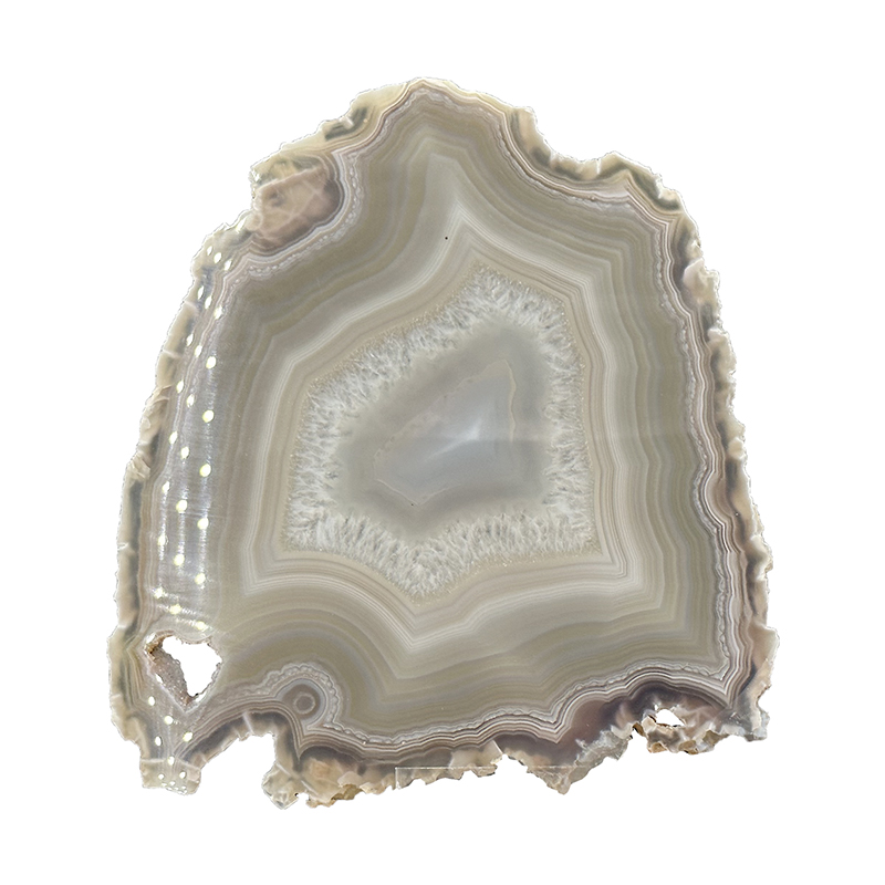 Agate plaque polie - Pièce unique - 202306_50
