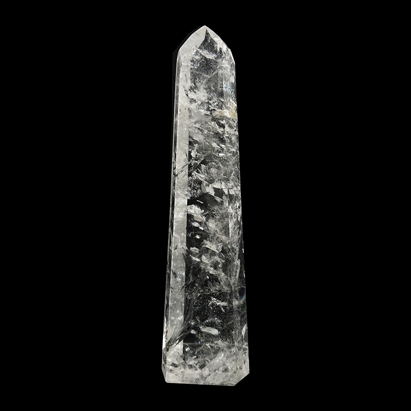 Pointe de Cristal de roche repolie - Pièce unique - 202309_52