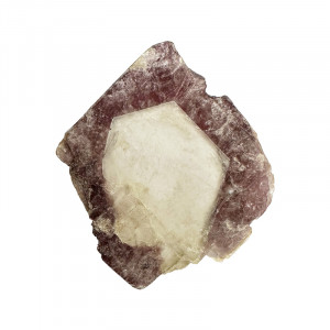 Mica Lépidolite bicolore - Pièce unique - 202310_38