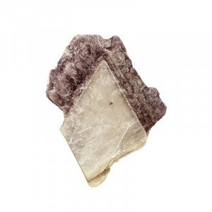Mica Lépidolite bicolore - Pièce unique - 202310_45