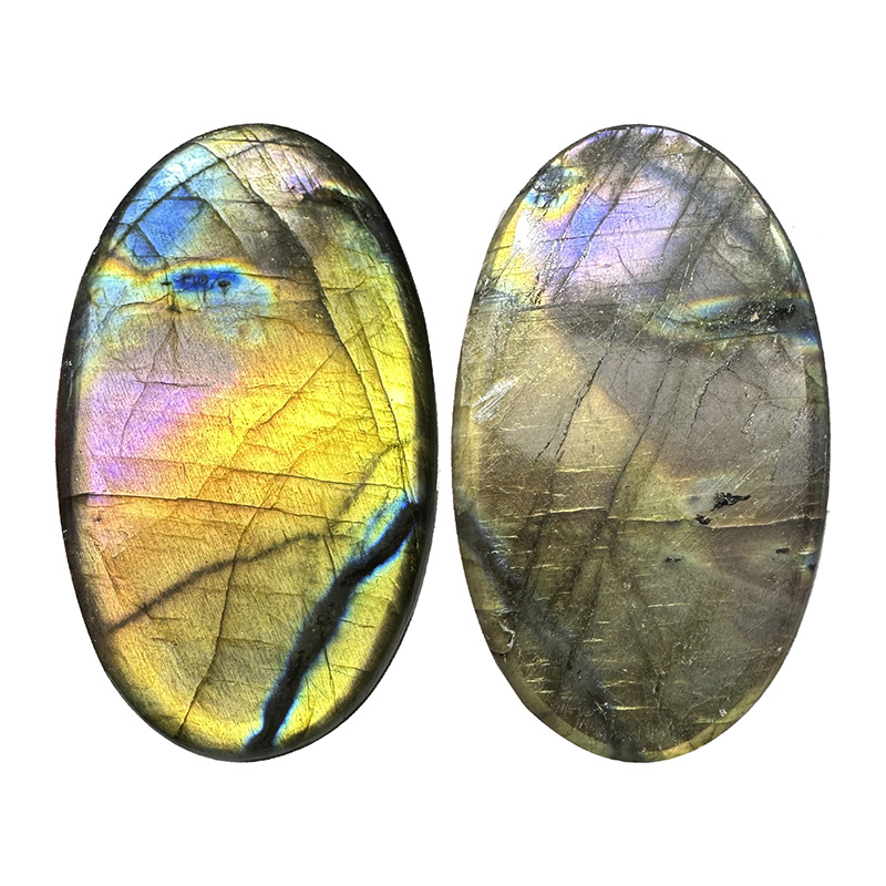 Cabochon ovale - Labradorite - Pièce unique - 202311_29