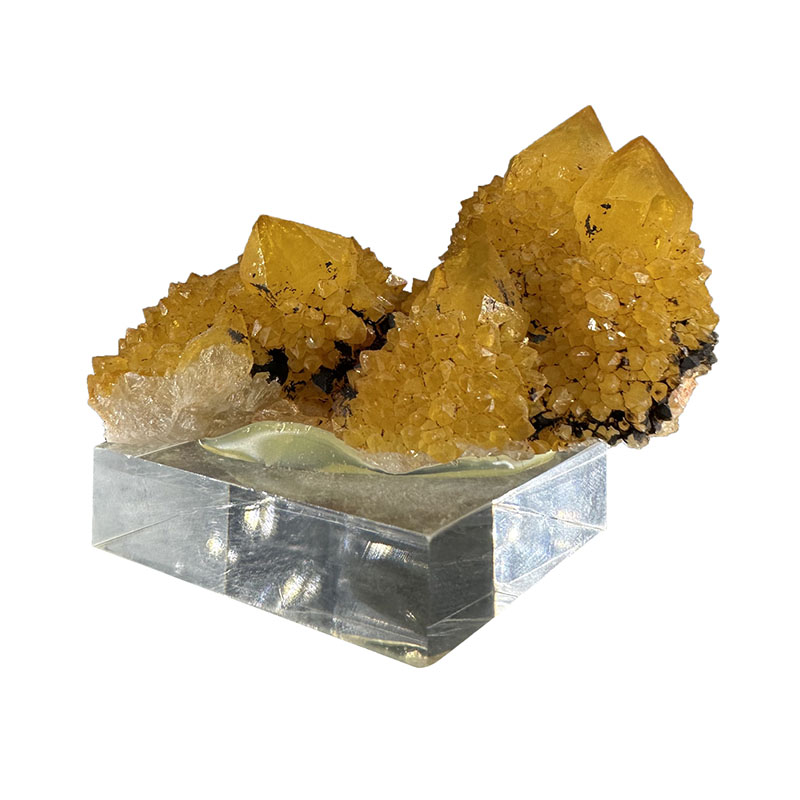Quartz cactus miel - Pièce unique - 202402_54