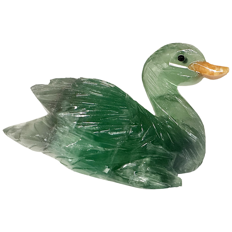 Canard en Fluorite - Pièce unique - 202405_05