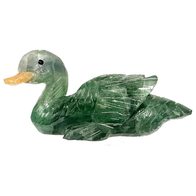 Canard en Fluorite - Pièce unique - 202405_06