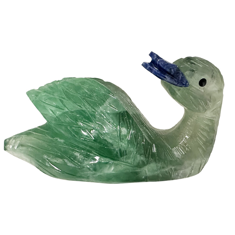 Canard en Fluorite - Pièce unique - 202405_07