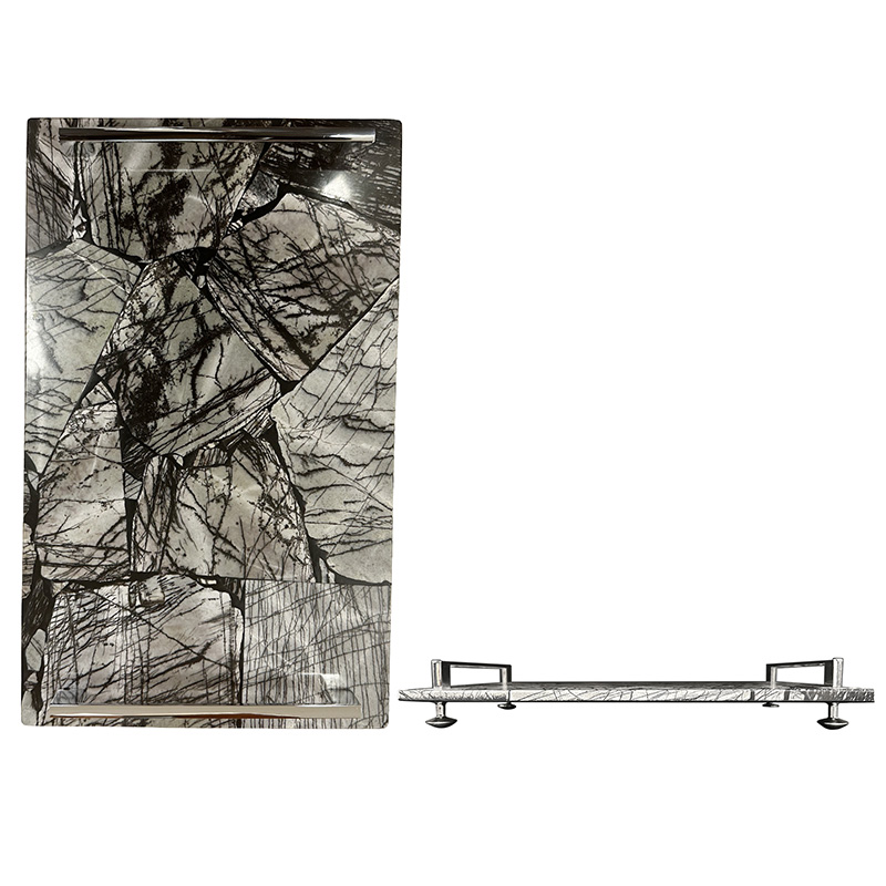 Plateau en stromatolite - Pièce unique - 202405_22