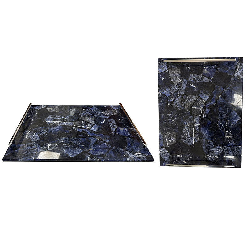 Plateau en Sodalite - Pièce unique - 202405_23