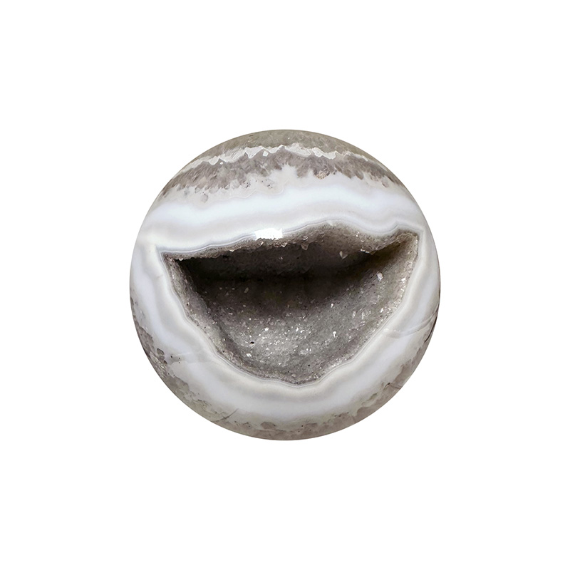 Sphère Agate cristallisée - Pièce unique - 202502_258
